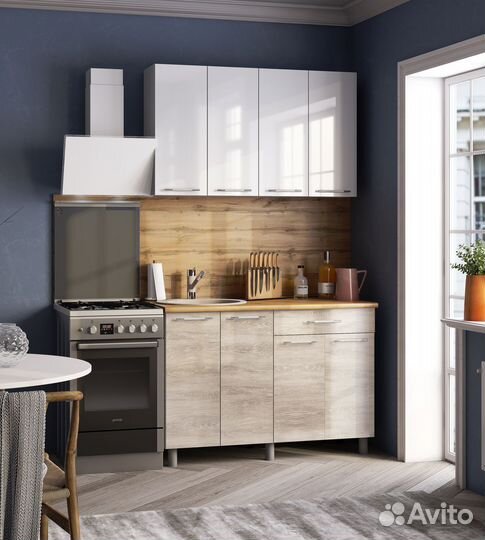 Малогабаритная кухня 1200 мм