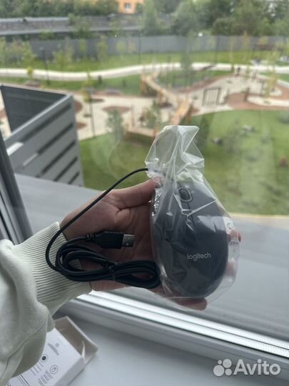 Компьютерная мышь logitech B100