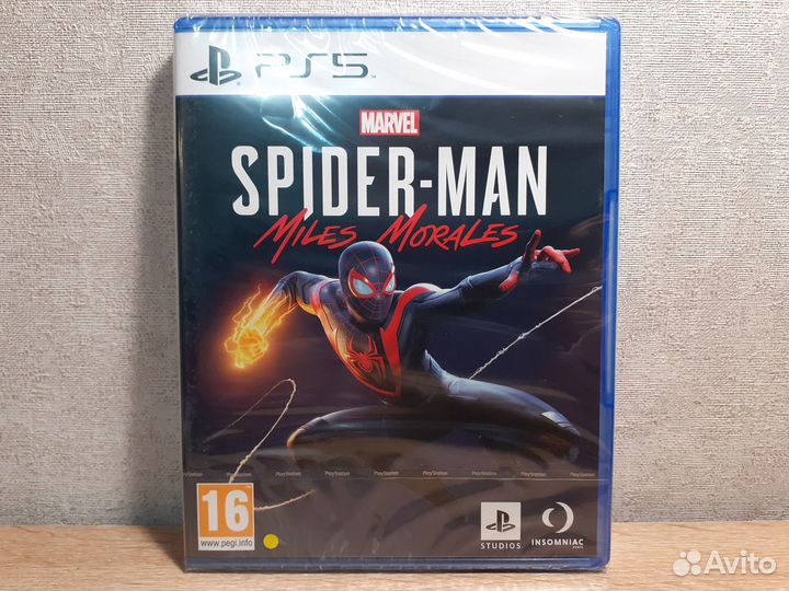 Диск Spider-Man Miles Morales PS5 (новый)