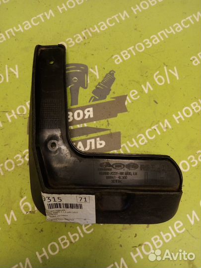 Брызговик задний левый Hyundai Solaris 1 sedan 1.6