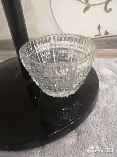 Вазы хрустальные