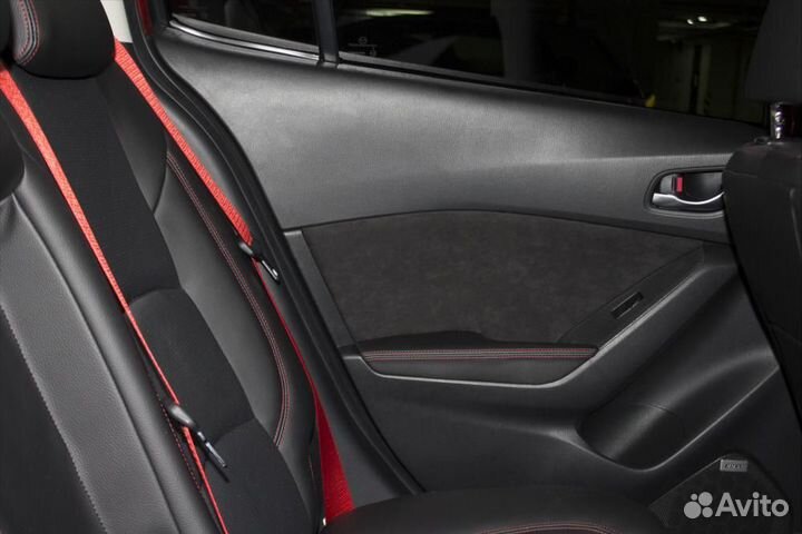 Алькантара черная