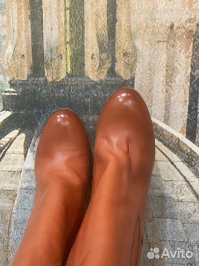 Ботильоны натуральная кожа