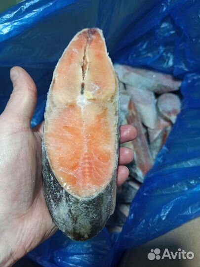 Стейки лосося