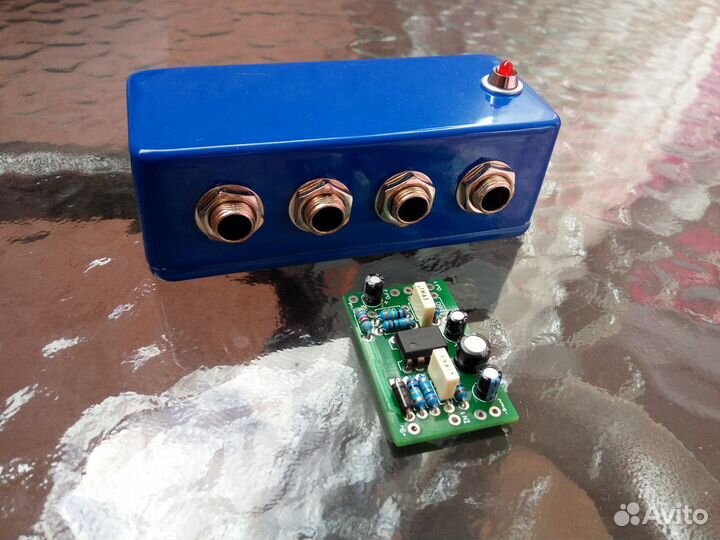 Плата гитарный буфер Dual klon buffer