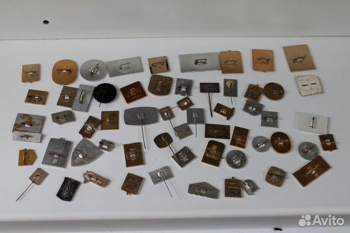 Набор значков СССР 60 штук