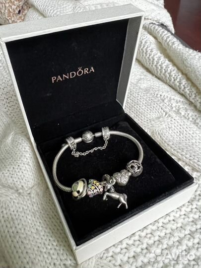 Браслет шармы pandora