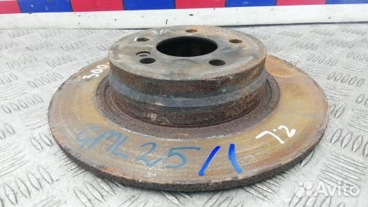 Диск тормозной задний mercedes benz C-class W204