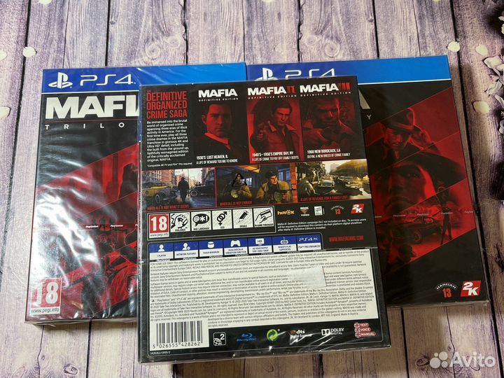 Мафия trilogy ps4