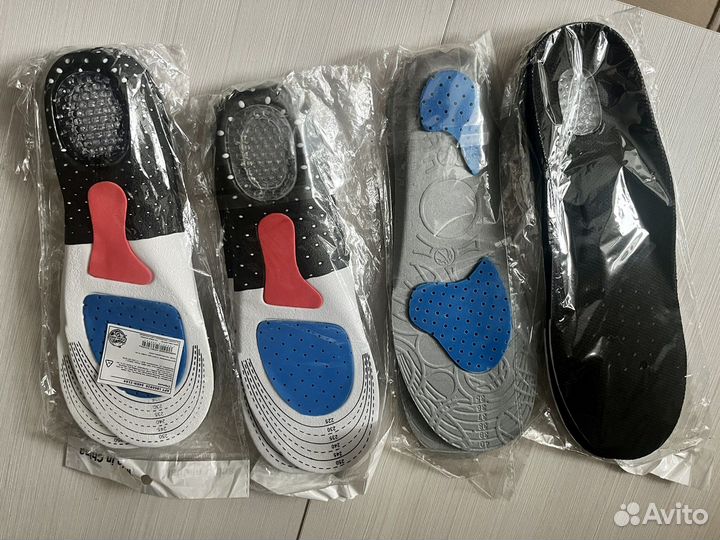 Стельки ортопедические с силиконовым подпяточником