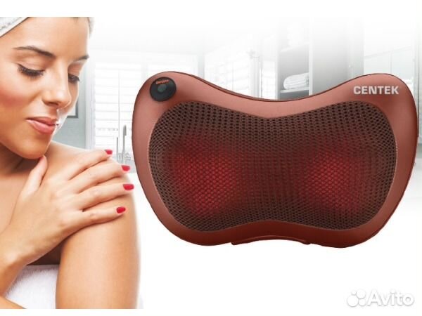 Массажная подушка массажёр Centek CT-2197