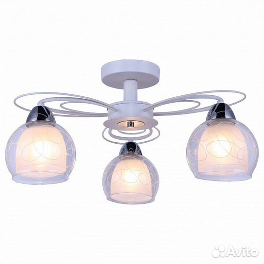 Люстра на штанге Arte Lamp Sansa A7585PL-3WH