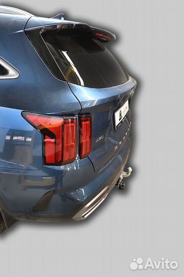 Фаркоп Kia Sorento 4 2020- (нерж.пласт.) +электр