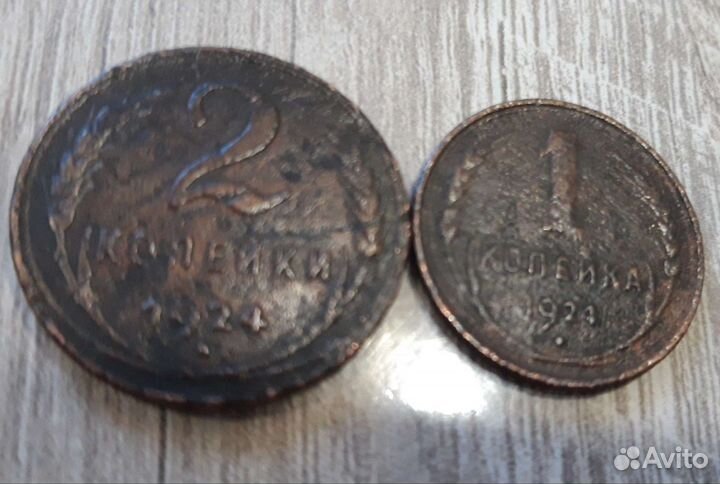 Монеты ранние советы 1924 год