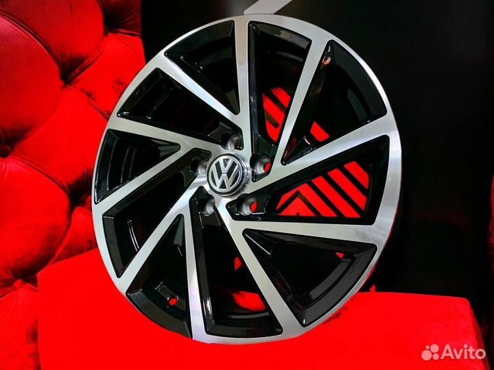 Диски литые R16 5*100 Volkswagen Polo, Skoda Rapid