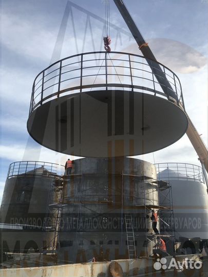 Вертикальные резервуары стальные 300/600/1500/2000