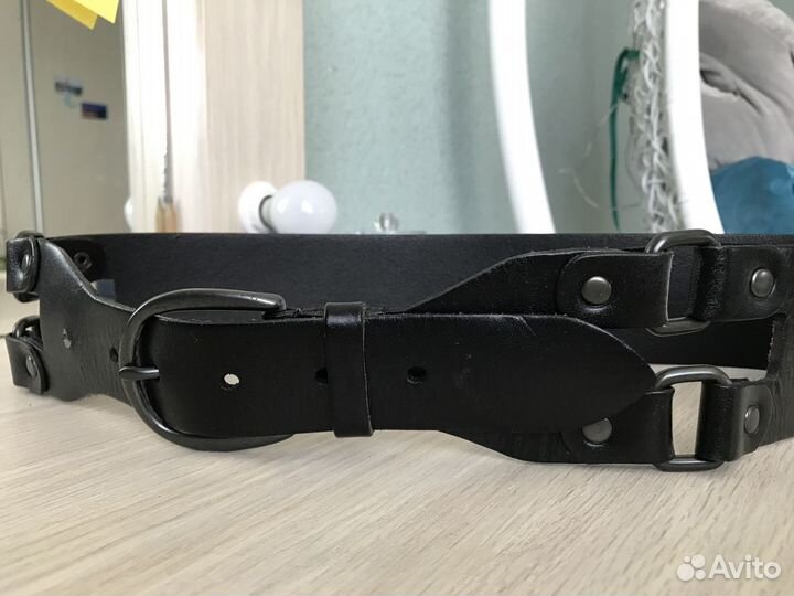 Кожаный женский пояс GAP