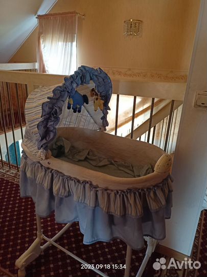 Детская кроватка люлька