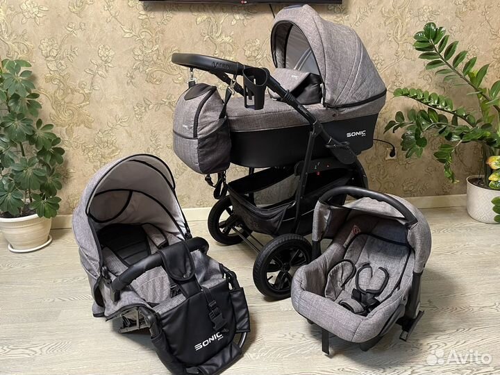 Коляска verdi sonic plus 3 в 1