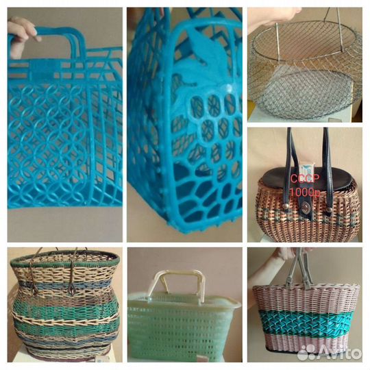 Корзины плетеные СССР
