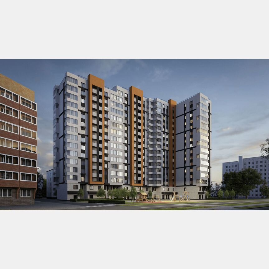 1-к. квартира, 39,9 м², 11/17 эт.
