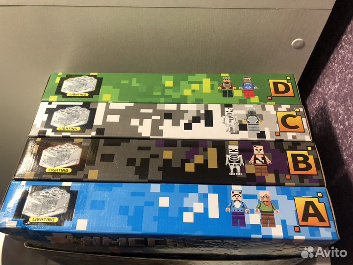 Набор lego майнкрафт