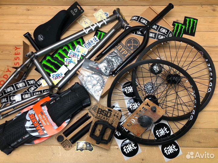 Bmx custom на раме Cult