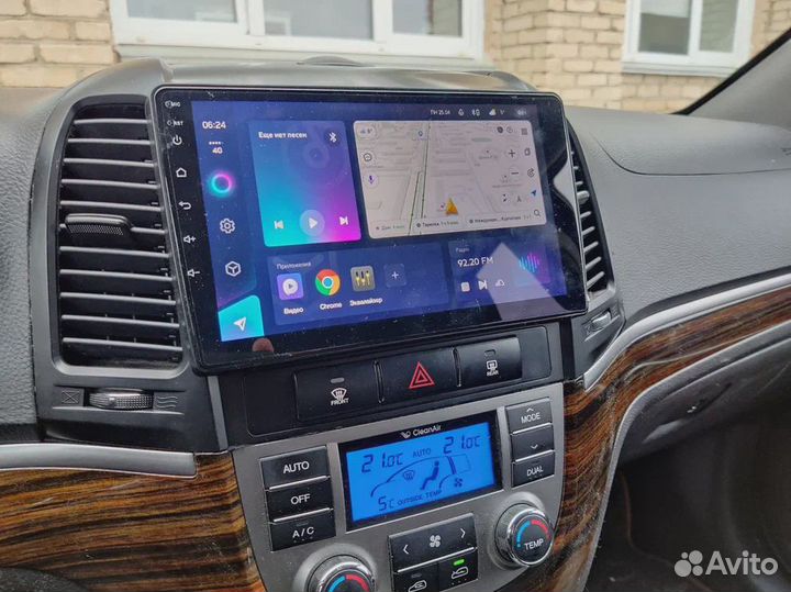 Магнитола Teyes CC3 Hyundai Santa Fe 2