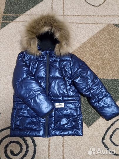 Пуховик детский зимний