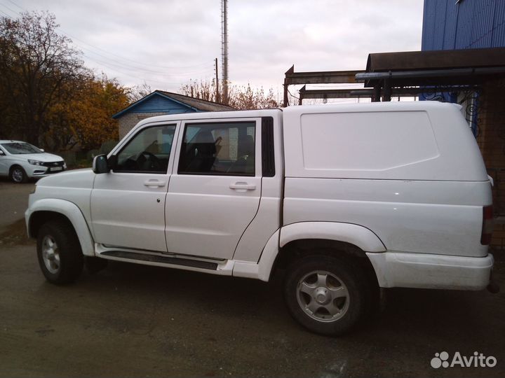 Кунг в грунте на пикап УАЗ