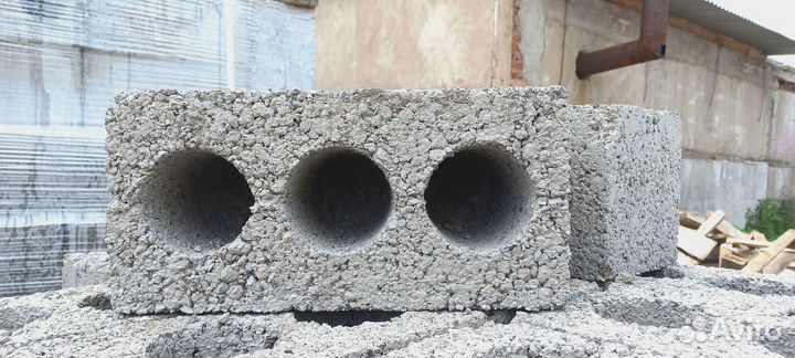 Керамзитобетонный блок DAV#3079