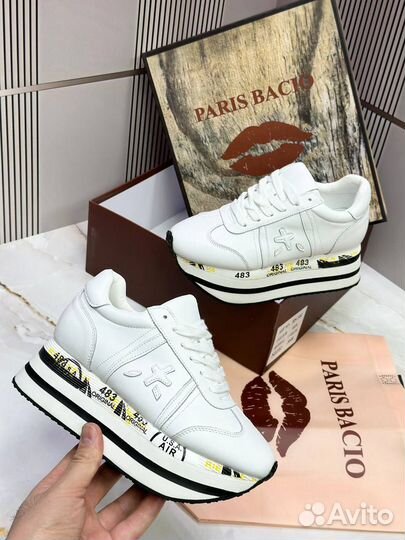 Кроссовки натуральная кожа женские