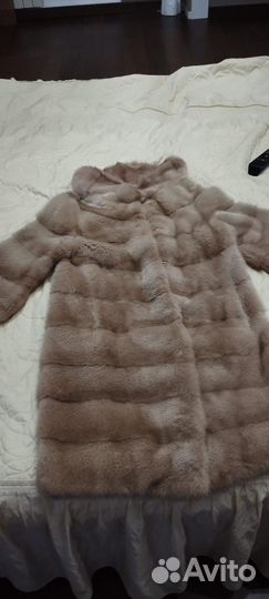 Шуба норковая 42 44 поперечка