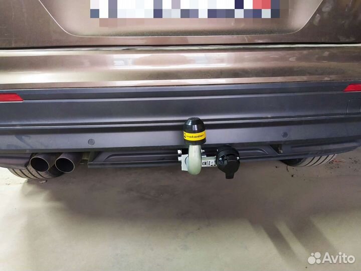 Фаркоп на Volkswagen Tiguan с оцинкованным шаром