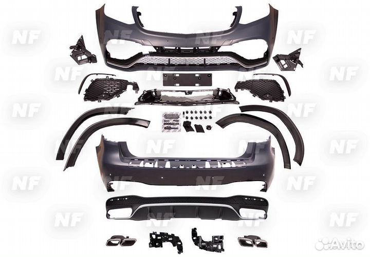 Обвес 63 AMG Mercedes GLS