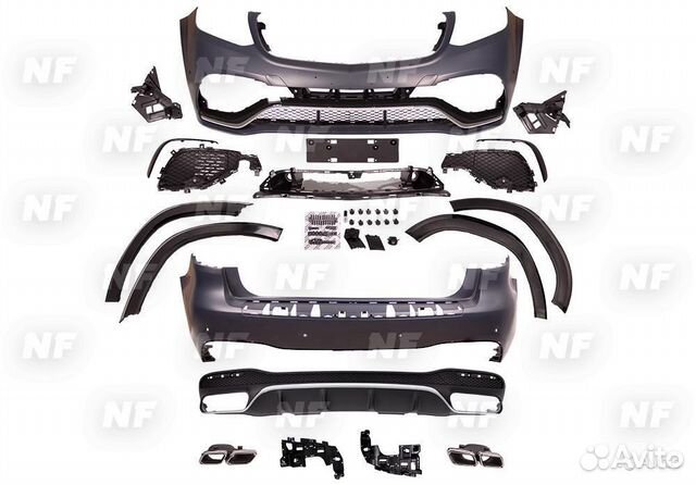 Обвес 63 AMG Mercedes GLS