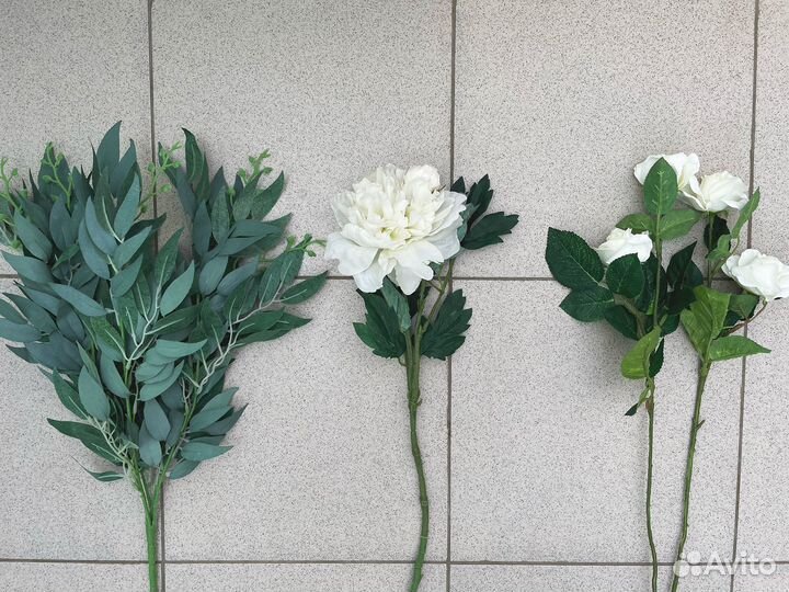 Искусственные цветы для декора