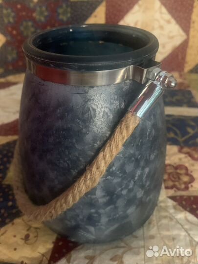 Ваза/подсвечник стекло