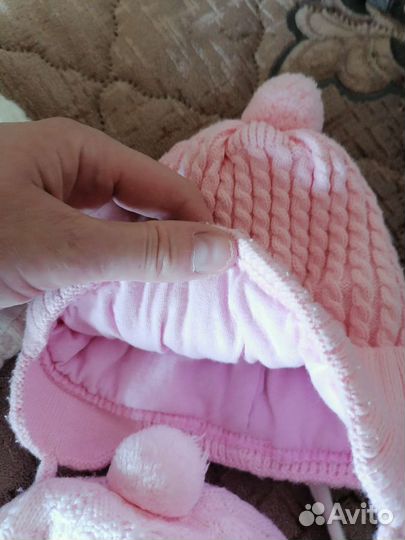 Шапки детские на девочку