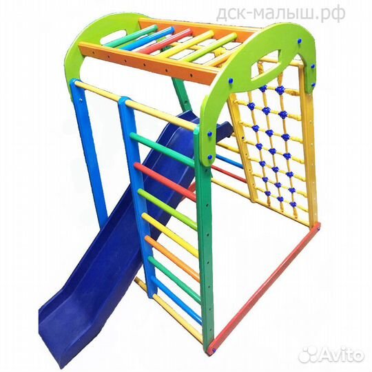 Спортивный комплекс Непоседа-4, с горкой