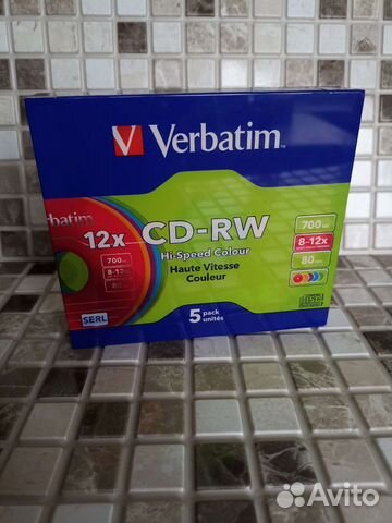 Cd rw диски Verbatim