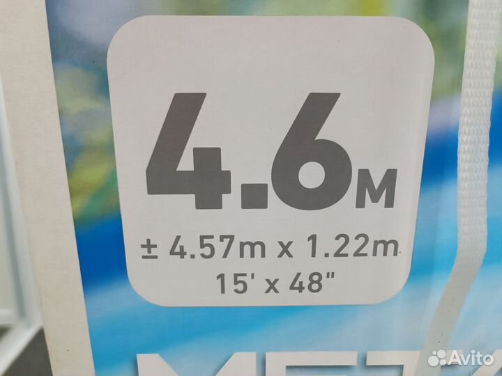 Каркасный бассейн intex 457х122 см