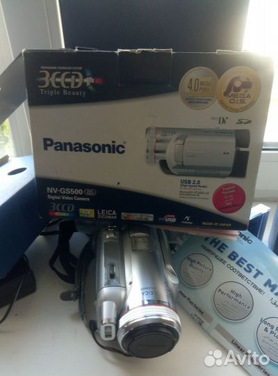 Видеокамера panasonic NV-GS500EE-S