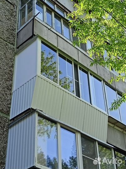 Остекление балконов и лоджий,окна пвх отделка