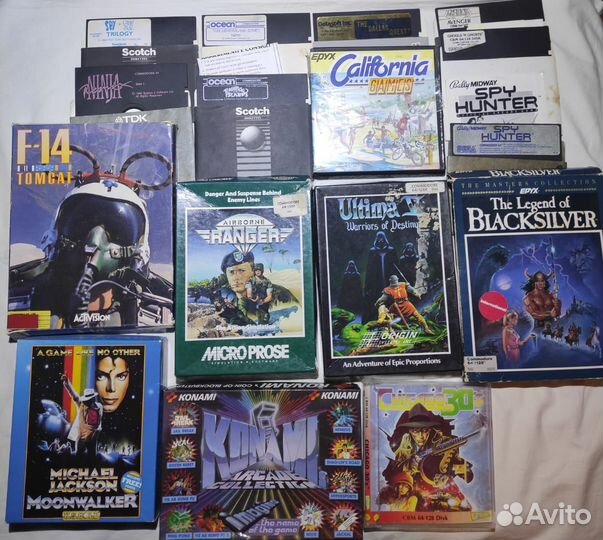 Игры для винтажного компьютера Commodore 64