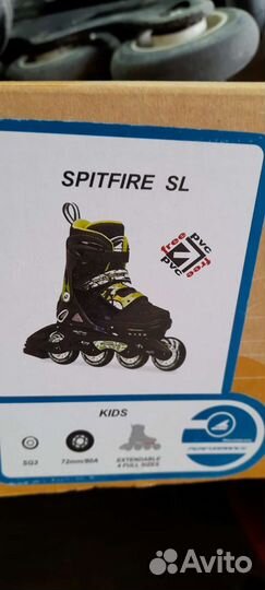 Роликовые коньки детские rollerblade 33-36.5