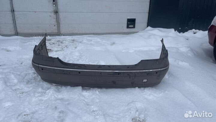 Бампер w211 задний