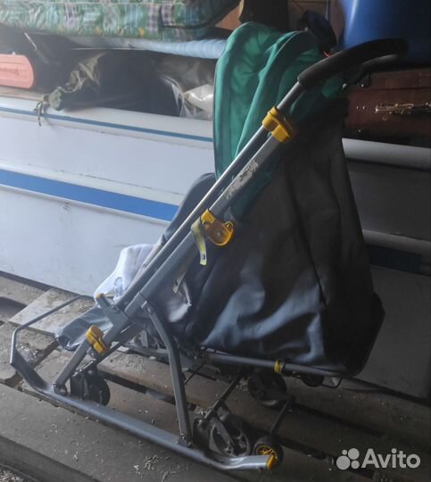 Детские санки коляска бу