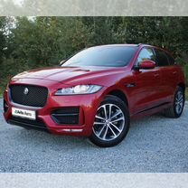 Jaguar F-Pace 2.0 AT, 2017, 87 100 км, с пробегом, цена 3 350 000 руб.