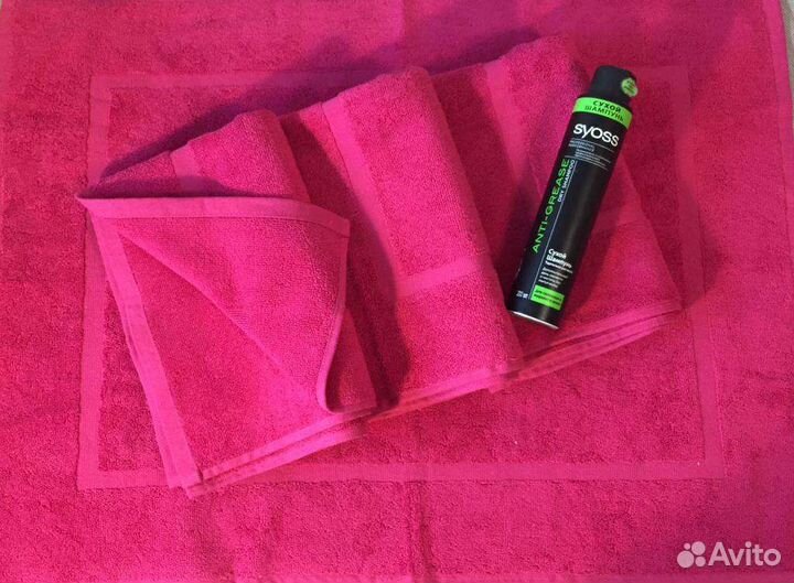 Махровые полотенца однотонные